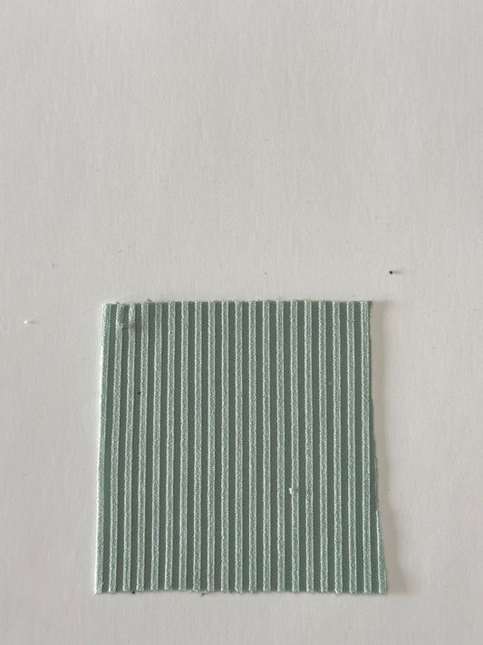 Solid in Mint (new) on Unbrushed Rib Knit Fabric Sold by the 1/4 yard