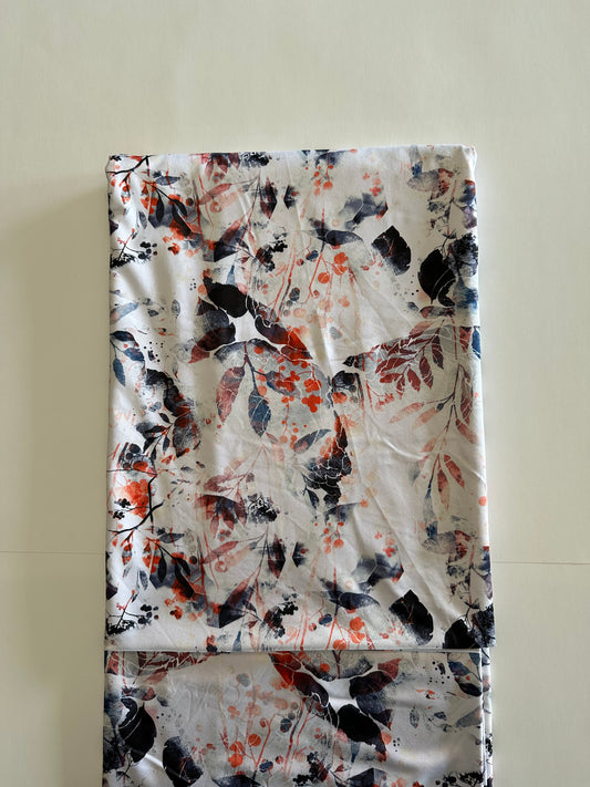 Beth Fall Folige on DTY Knit Fabric Sold by the 1/4 yard